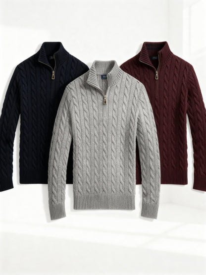 PREMIUM CABLE KNIT SWEATER SET – MULTIPACK DEAL (6 PCS)