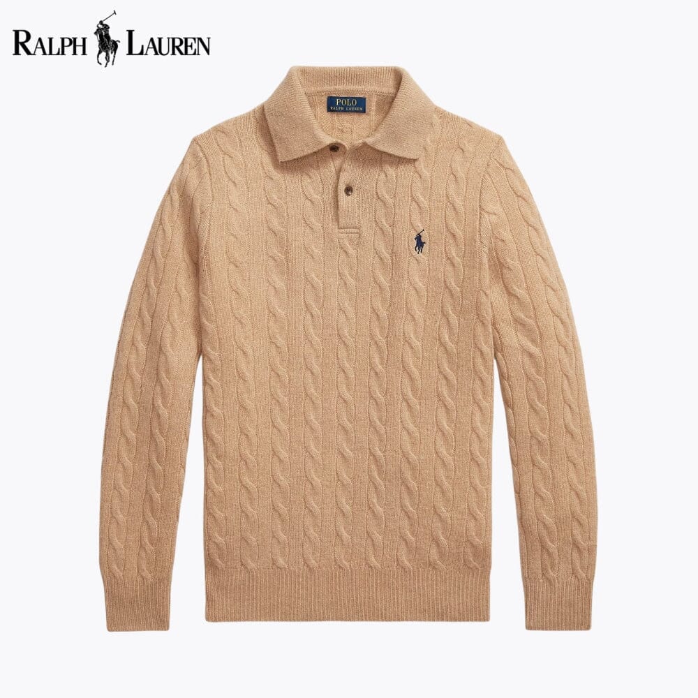 R&L Cable-Knit Jumper